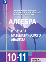 Алгебра и начала математического анализа 10-11 класс.